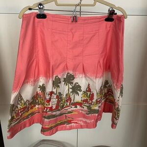 Old Navy Pink Pleated A-Line Skirt
